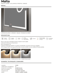 Miroir Malta - LEDIMEX