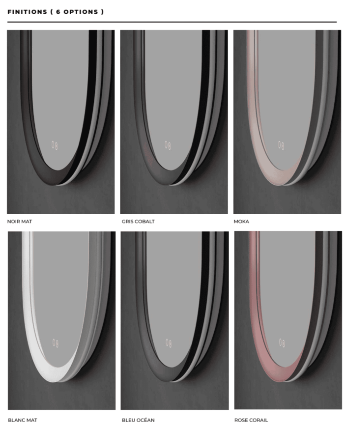 Miroir Milano - LEDIMEX