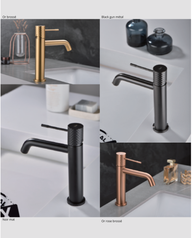 Mitigeur monocommande lavabo Genova - Imex