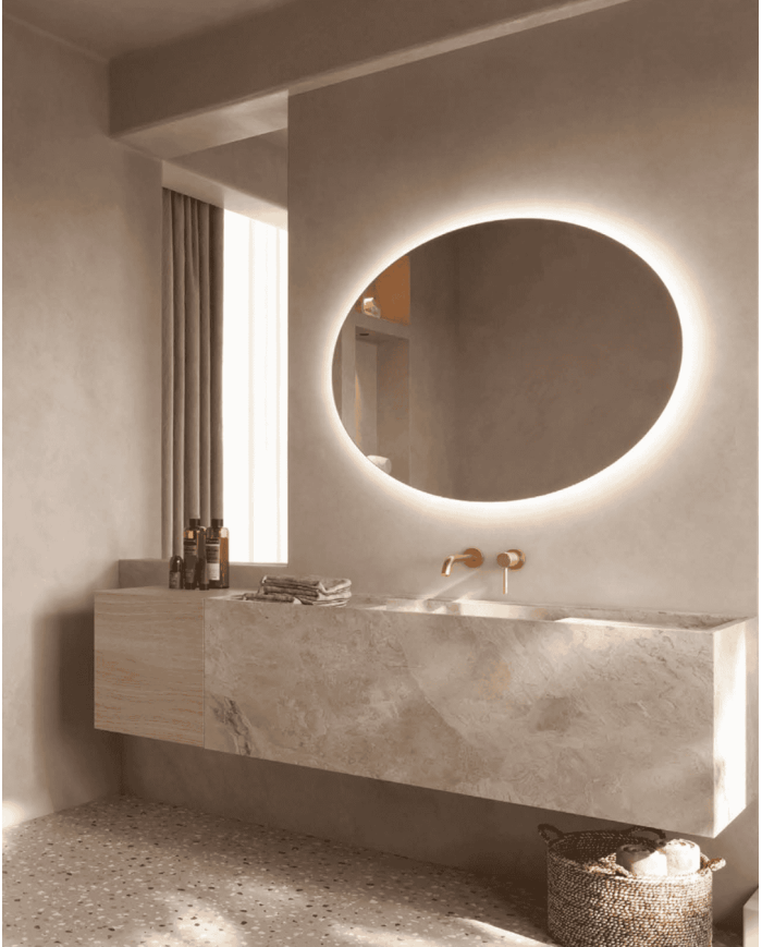 Miroir Oval - LEDIMEX