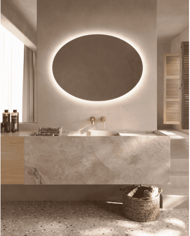 Miroir Oval - LEDIMEX