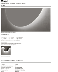 Miroir Oval - LEDIMEX