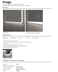 Miroir Praga - LEDIMEX