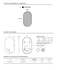 Miroir Rio - LEDIMEX