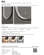 Miroir Rio - LEDIMEX