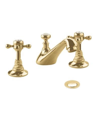 Mélangeur lavabo croisillons - Lichfield Imperial