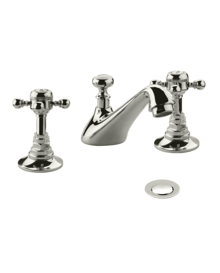 Mélangeur lavabo croisillons - Lichfield Imperial