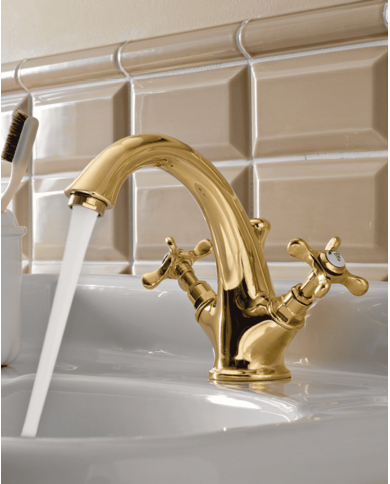 Mélangeur lavabo avec vidage - Sbordoni