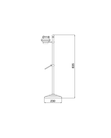 Porte savon/serviette - Sbordoni