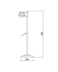 Porte savon/serviette - Sbordoni