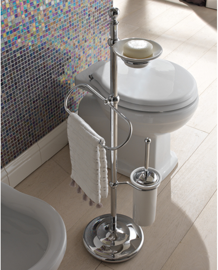 Porte savon/serviettes/balayette - Sbordoni