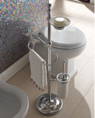 Porte savon/serviettes/balayette - Sbordoni