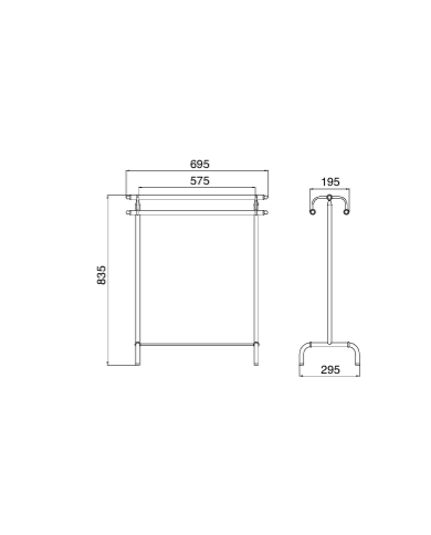 Porte serviettes - Sbordoni