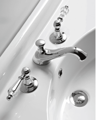 Mélangeur lavabo 3 trous Livia - Sbordoni