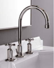 Mélangeur 3 trous bec haut - Sbordoni