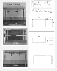 Lavabo Romana double - Sbordoni