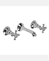 Robinet 3 trous mural Lamport - Cifial