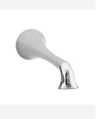 Bec mural Edwardian en chrome poli, forme vintage, Cifial