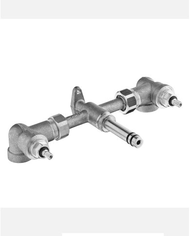 Mélangeur lavabo mural 3 trous Hexa - Cifial