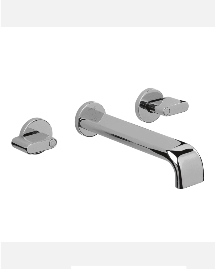 Mélangeur lavabo encastré 3 trous M3 - Cifial