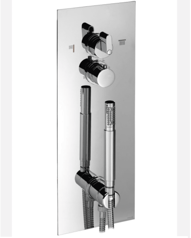 Mélangeur encastré douche 2 sorties M3 - Cifial