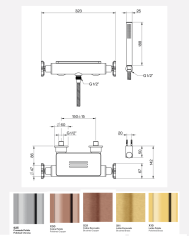 Mitigeur douche encastré TX300 - Cifial