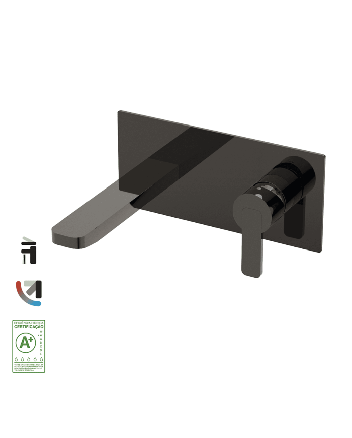 Mélangeur lavabo 168mm encastré Lounge - Cifial