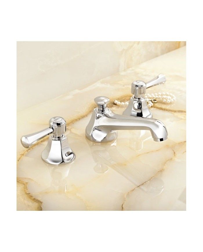 Mélangeur lavabo 3 trous bec bas vidage Horus