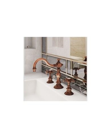 Mélangeur lavabo croisillons Anthea Horus