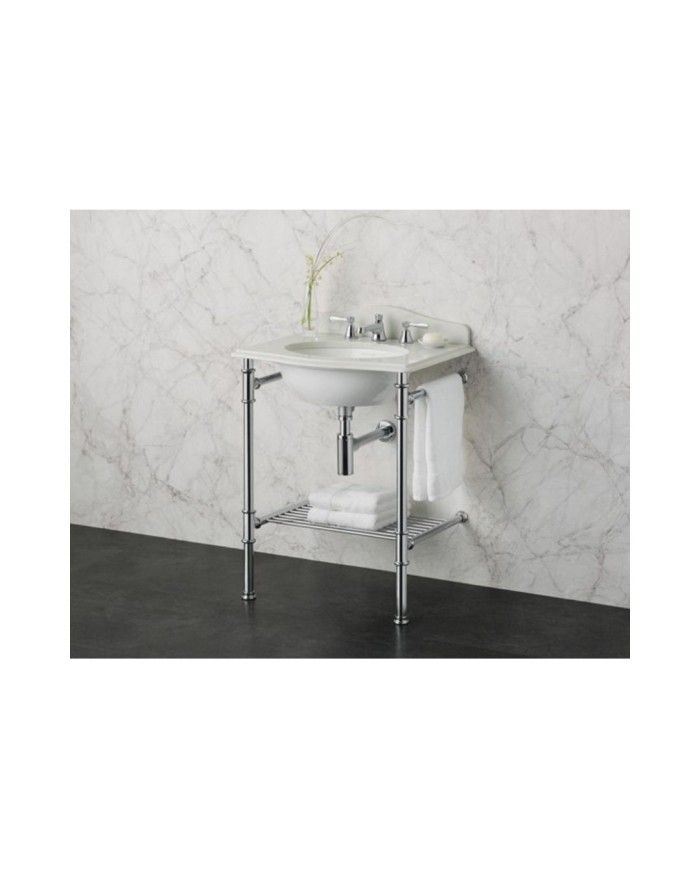 Lavabo deux pieds Metallo 61 Quartz Victoria + Albert