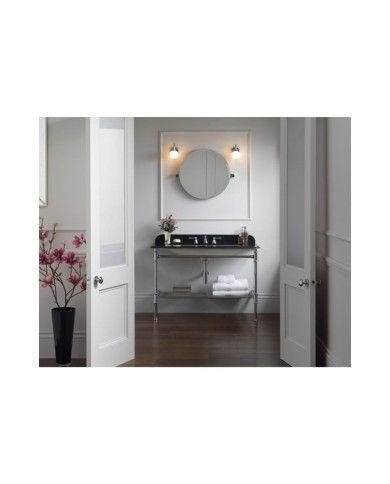 Lavabo deux pieds Metallo 113 Quartz Victoria + Albert
