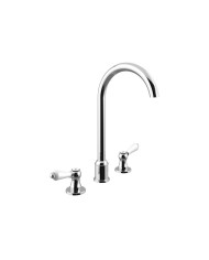 Mélangeur lavabo sur plan Classico Bruma