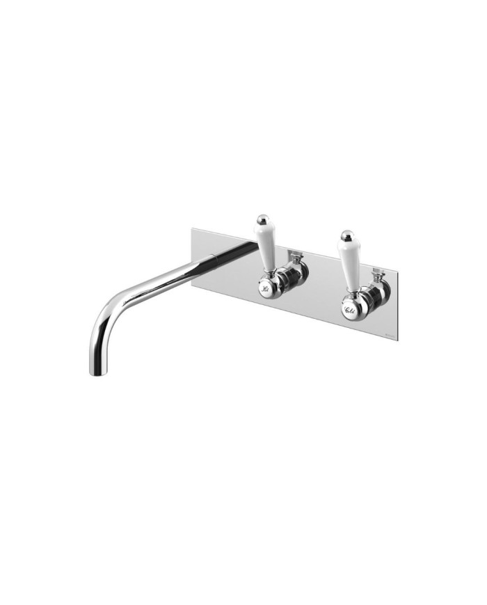 Mélangeur mural plaque rosace Classico Bruma