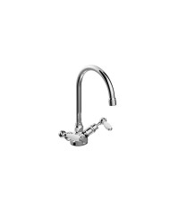 Mélangeur lavabo monotrou bec prolongé - Italica Leve Stella