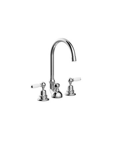 Mélangeur lavabo 3 trous très haut - Italica Leve Stella
