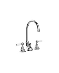Mélangeur lavabo 3 trous très haut - Italica Leve Stella