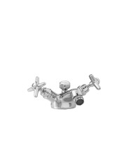 Mélangeur bidet avec vidage - Italica Stella