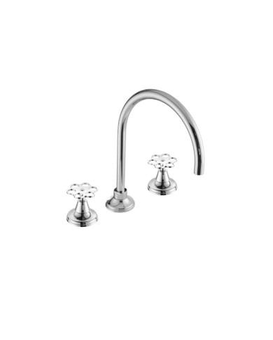 Mitigeur trois trous lavabo Tubs