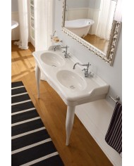 Lavabo Castellana double 126 cm Scarabeo