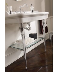 Lavabo Castellana double 126 cm Scarabeo