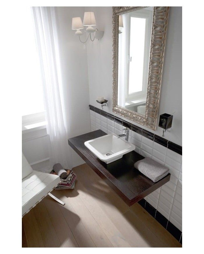 Lavabo 40x40 cm Butterfly Scarabeo