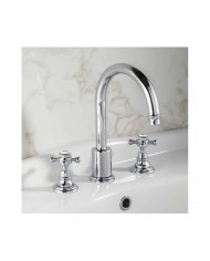 Mélangeur 3 trous à poser lavabo Margot