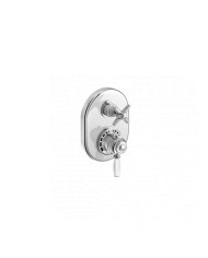 Mitigeur thermostatique double oval - Italica Stella