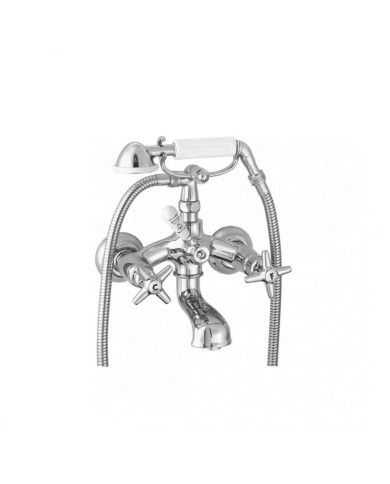 Mélangeur baignoire mural inverseur manuel - Italica Stella