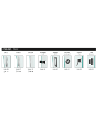 Paroi douche coulissante Bristol Doccia