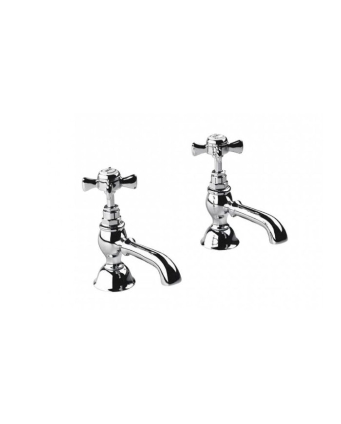 Paire robinets lavabo 3/4 Edwardian Imperial
