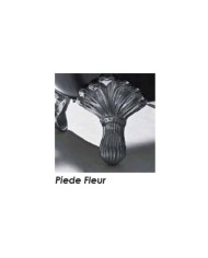 Baignoire fonte sur pieds ANIS Bleu Provence