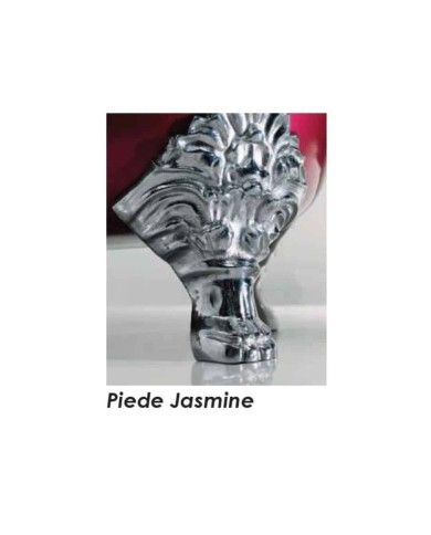 Baignoire fonte freestanding sur pieds JASMINE Bleu Provence