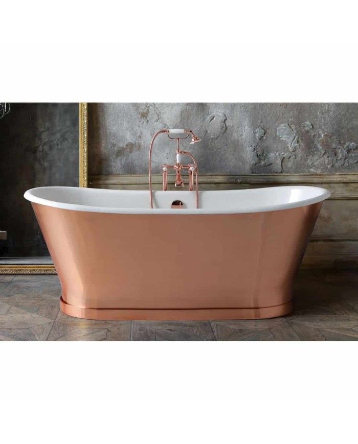 Baignoire en fonte émaillée sur base ANTICA