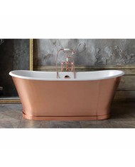 Baignoire en fonte émaillée sur base ANTICA